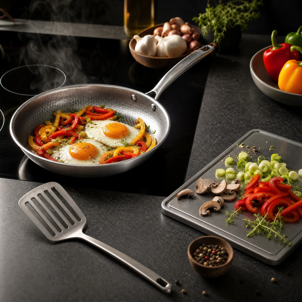 Starter Set: 11" Pan, Lid, Board and Utensils, view 3