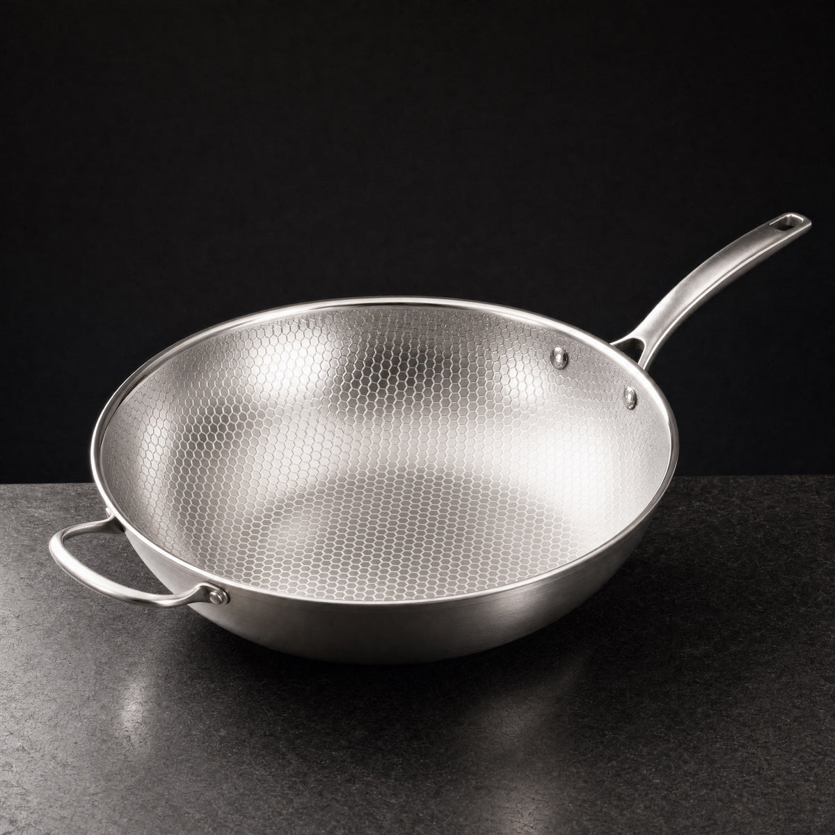 Titanium Wok 12", view 1